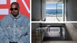 Kanye West Gutted an Architecturally Significant Malibu Mansion—Now He Wants To Sell It for $53M