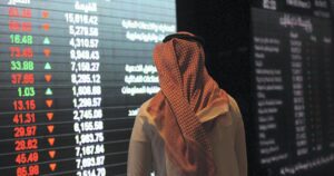 ‏القيمة السوقية للأسهم السعودية تتراجع بنحو 0.14 % نهاية الأسبوع الماضي.. و3.73 % ملكية المستثمر الأجنبي