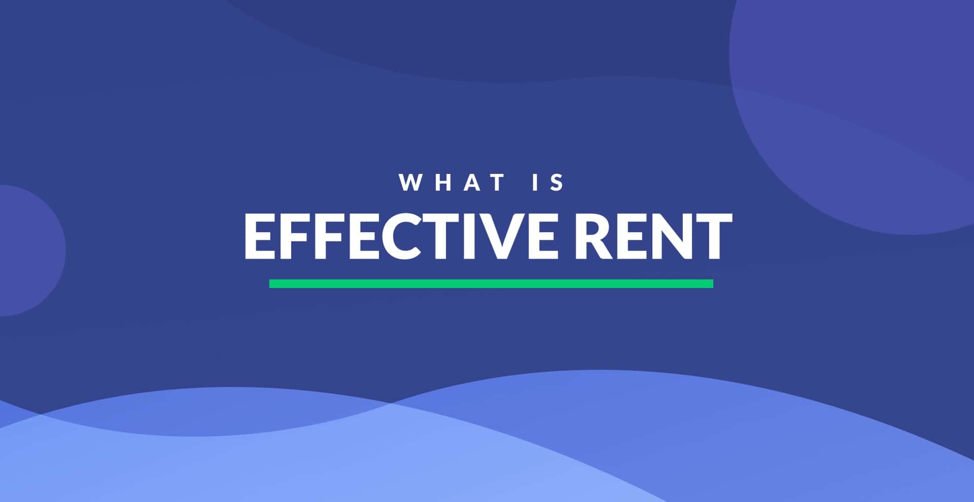 Net Effective Rent in Commercial Real Estate