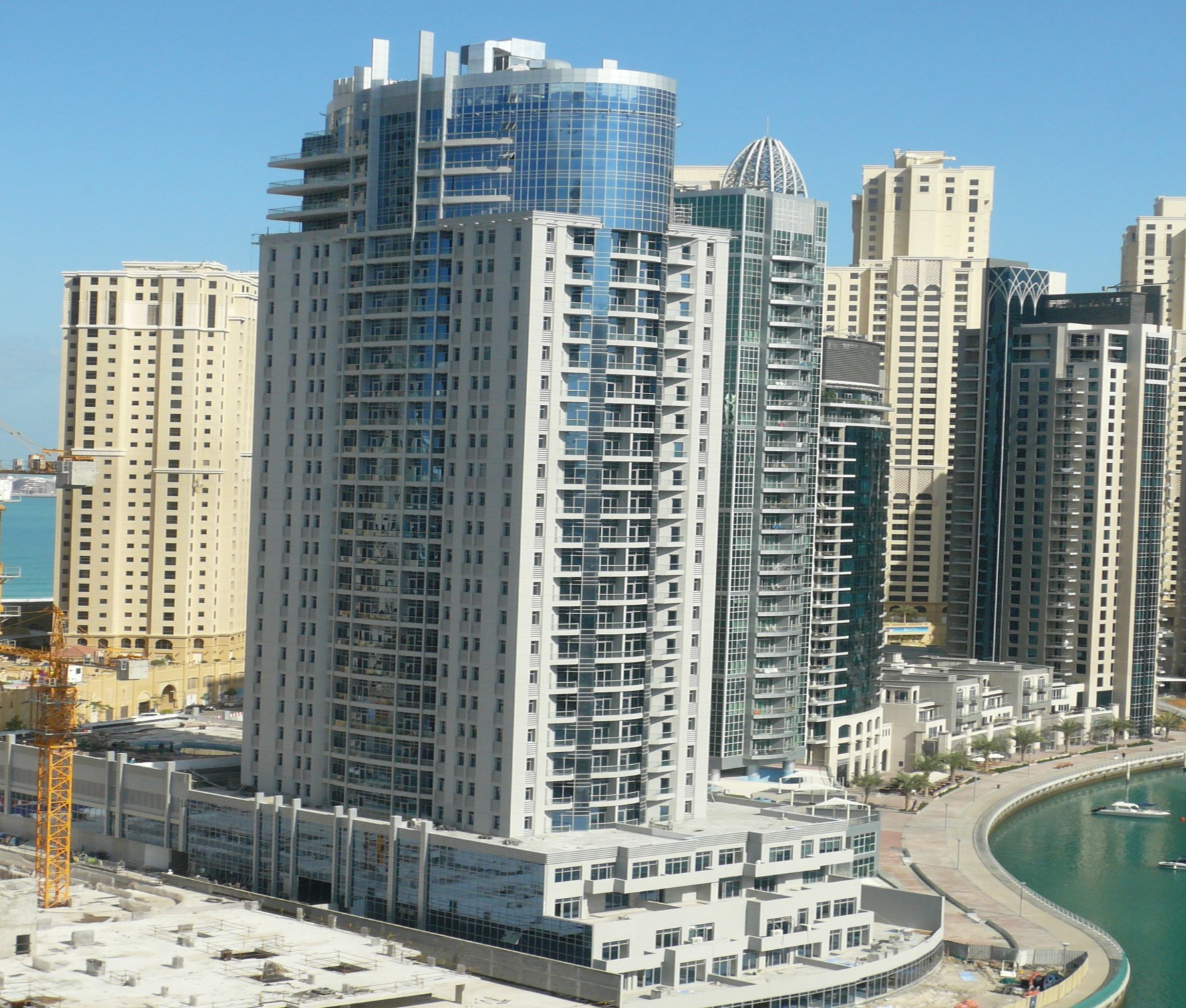 مارینا وارف 1 دبي مارينا: أرقى المناطق السكنية بوسائل من الراحة