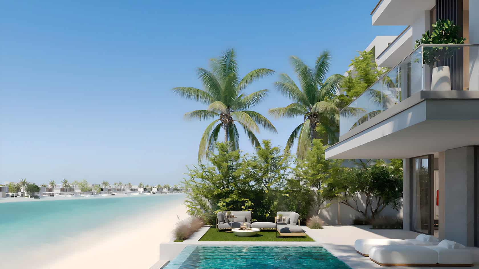 Nakheel Bay Villas on Dubai Island