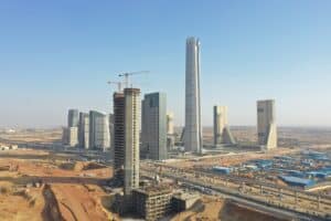 Infinity Towers completes 70% of its mixed-use tower construction in Administrative Capital