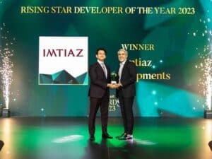 Imtiaz wins the Rising Star Developer of the Year award