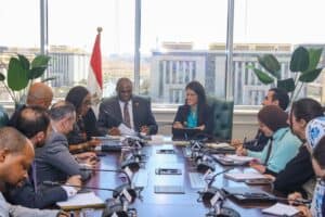 Egypt’s Al-Mashat, Afreximbank President discuss boosting cooperation, trade, development
