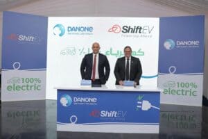 Danone Egypt partners with Shift EV to electrify 50% of its fleet