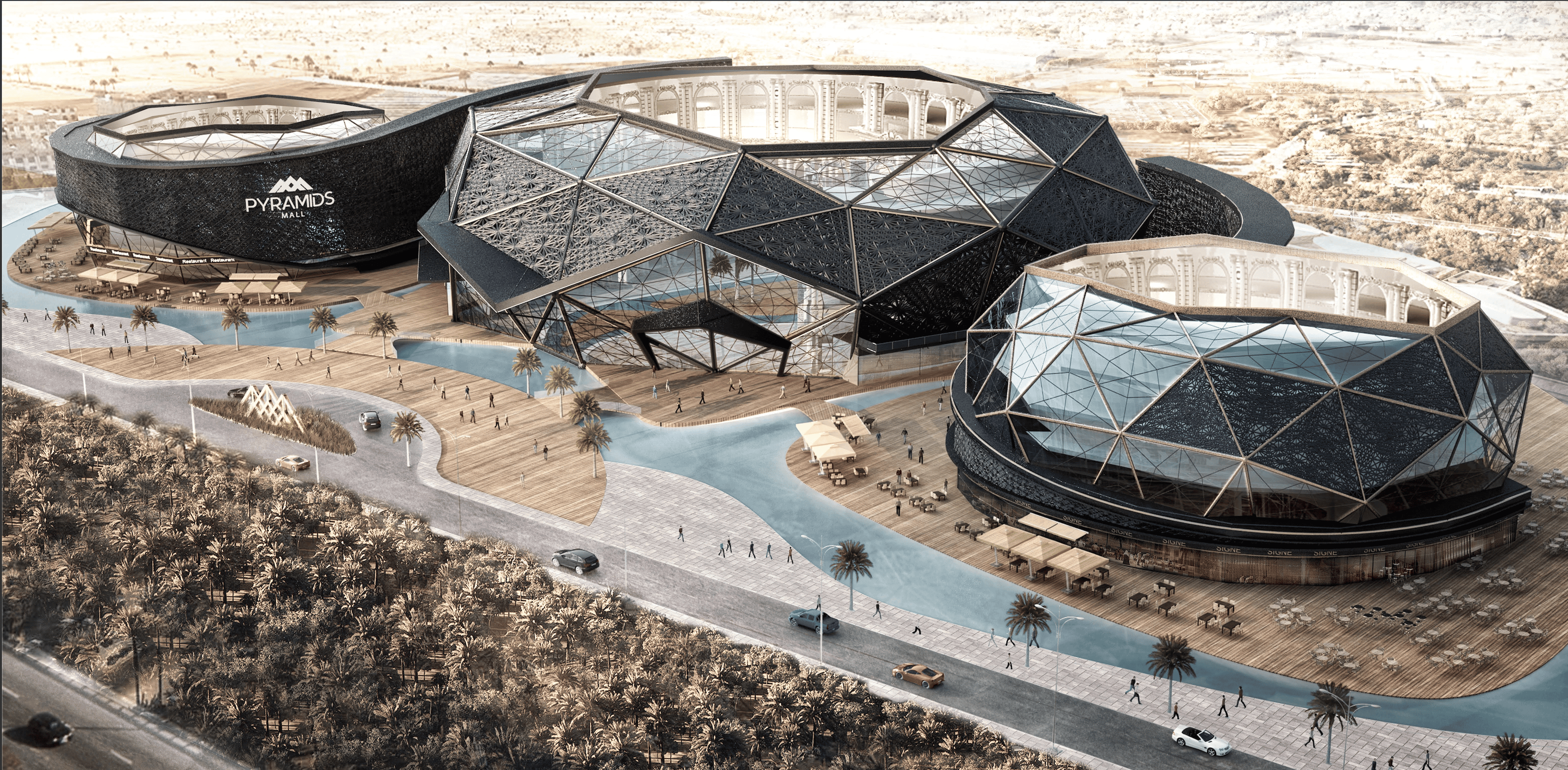 Masa Mall New Capital Pyramids Development