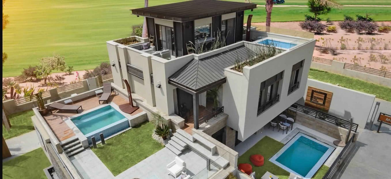 Trio Gardens New Cairo Compound M2 Development
