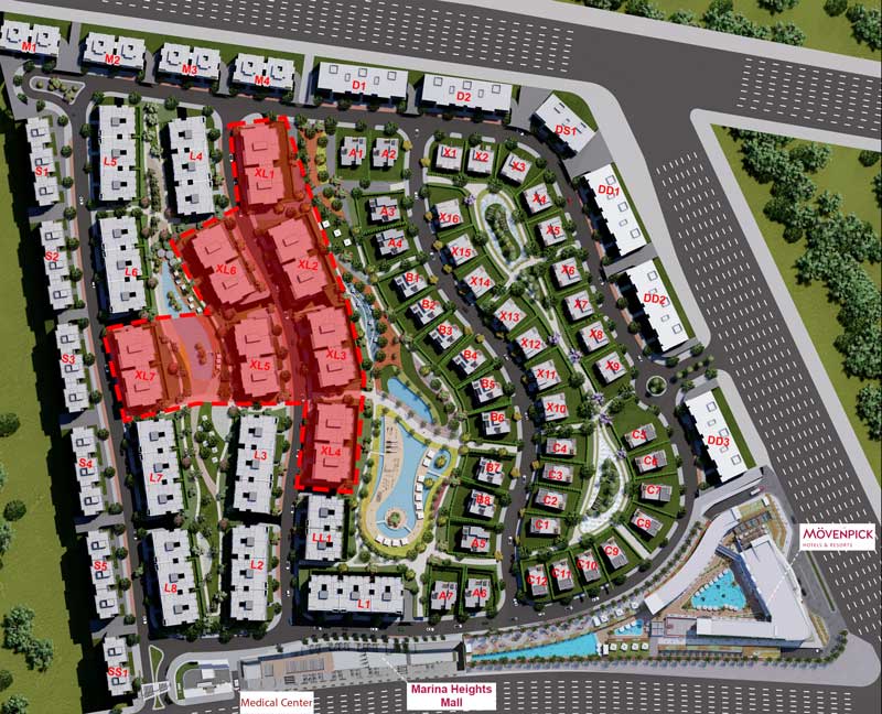 Marina Heights Mostakbal City Al-Tharwa Group