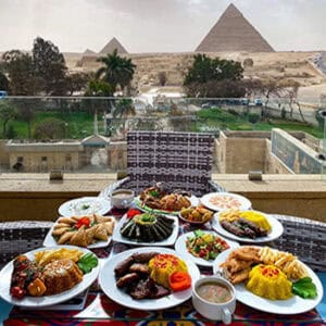 Pyramids Restaurant in Giza, Egypt: A Culinary Experience in the Shadow of History