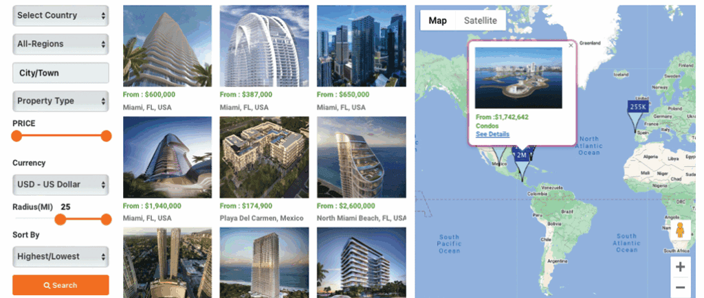 Launching MLS Services for International Property Listings
