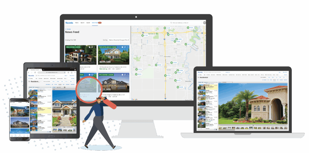 Split-Screen MLS Views for Property Comparisons
