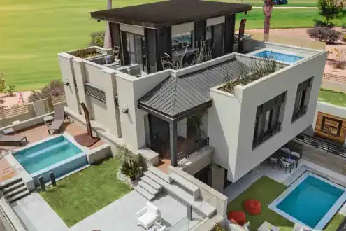 شقق بالقاهرة الجديدة بحدائق خاصة وحمامات سباحة